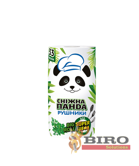 Prosoape de bucătărie Big Roll 2 str. 1 role 33 m. PANDA
